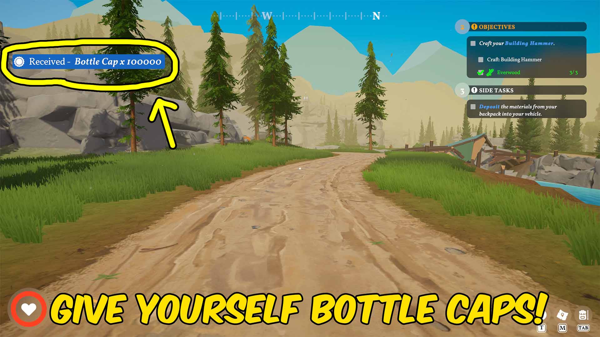 Outbound — Give Bottle Caps